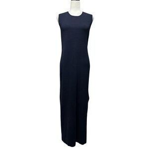 HOLT RENFREW Sleeveless Knit Maxi Dress with Side Slit